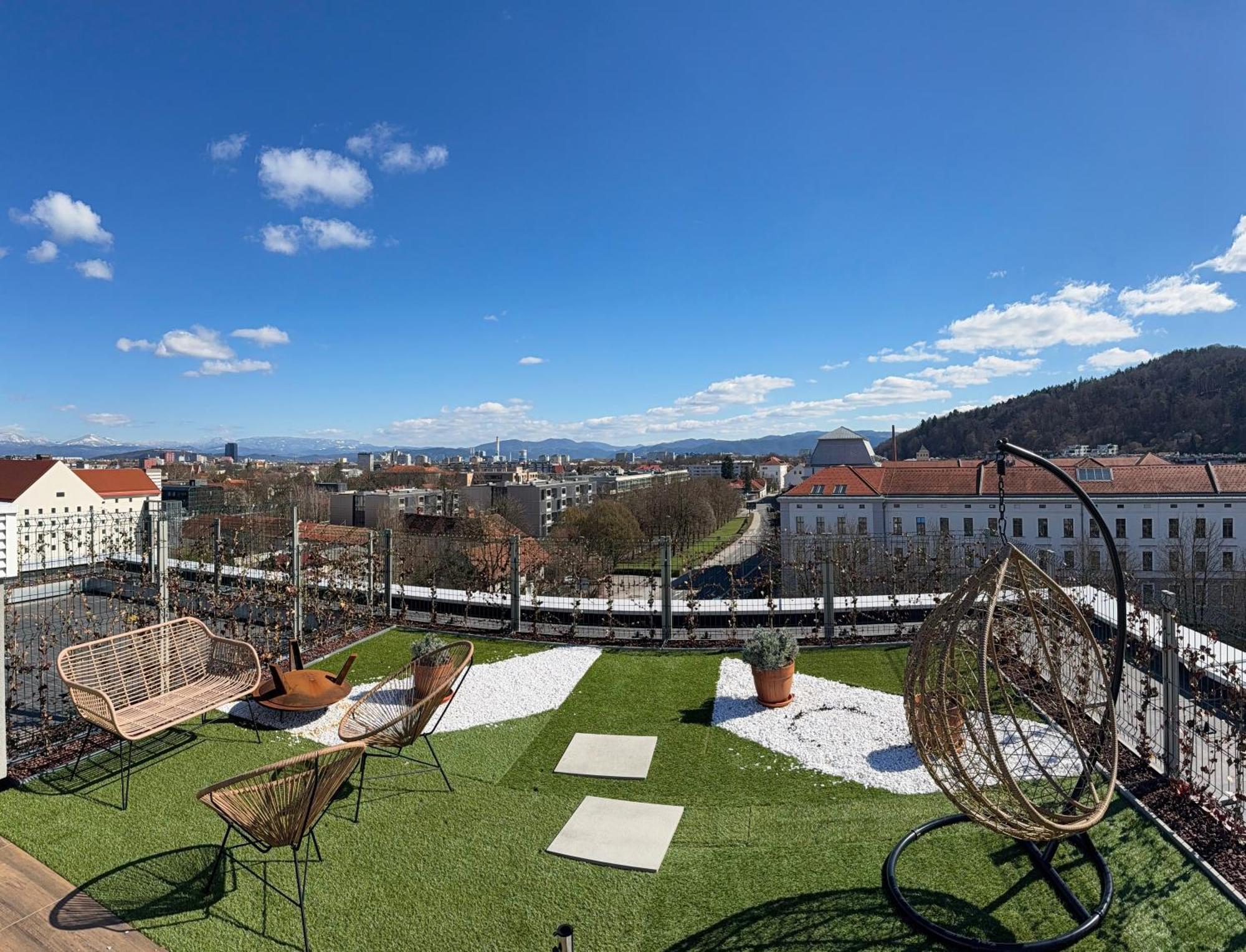 Garden Residence Ljubljana Eksteriør bilde